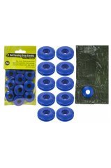 Summit Çadır Zemin İzolasyon Tıpası Replacement Groundsheet Eyelets 10 Pack Blue