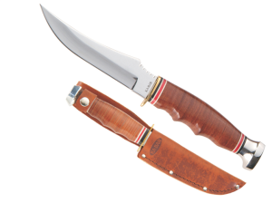 KA-BAR Skinner Deri Kabza Av Bıçağı
