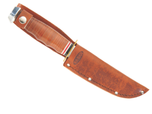 KA-BAR Hunter Deri Kabza Av Bıçağı