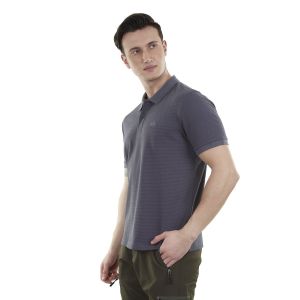 Alpinist Edge Erkek Polo T-Shirt Antrasit