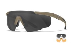 WILEY X Saber Advanced Balistik Gözlük (3 Lens)