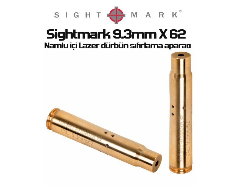 SIGHTMARK 9.3mm X 62 Namlu içi Lazer dürbün sıfırlama aparatı