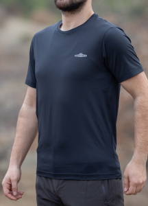 Gray Hıll Basic Sıfır Yaka Siyah T-shirt