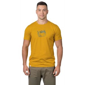 Hannah Ravi Baskılı Erkek T-Shirt Honey