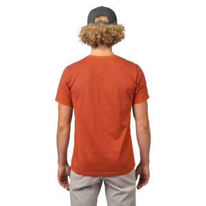 Hannah Ravi Baskılı Erkek T-Shirt Mecca Orange