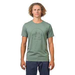 Hannah Ravi Baskılı Erkek T-Shirt Oil Green
