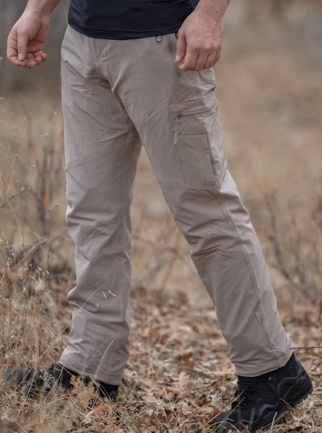 Gray Hıll Bej Esnek Trekking Pantolon