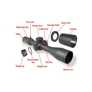 Element Optics Theos 6-36X56 FFP (APR-2D) Mrad Tüfek Dürbünü