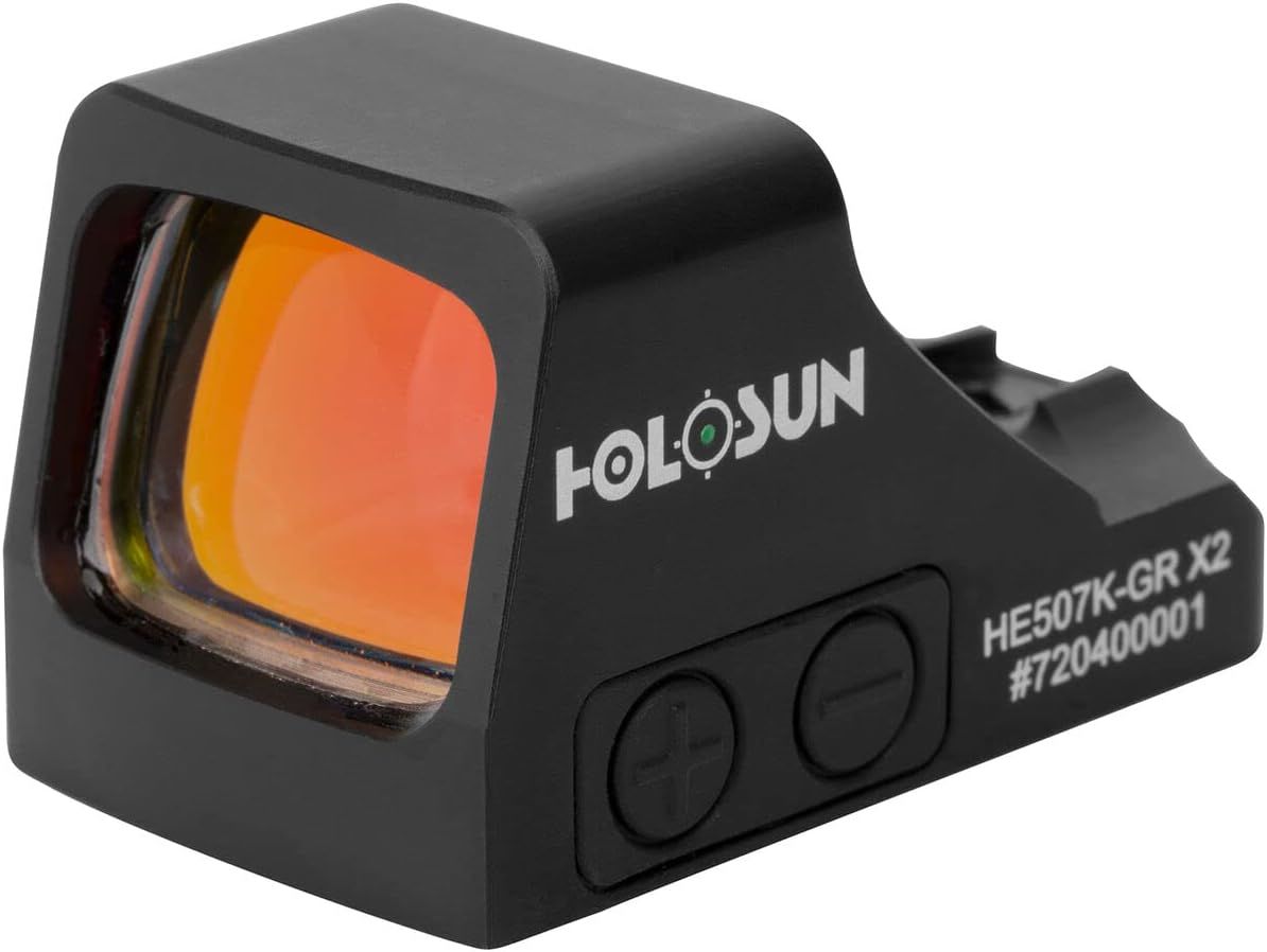 Holosun HE507K-GR X2 Classic Multi-Reticle Green Dot (2 MOA & 32 MOA Circle)