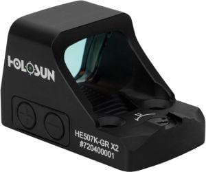Holosun HE507K-GR X2 Classic Multi-Reticle Green Dot (2 MOA & 32 MOA Circle)