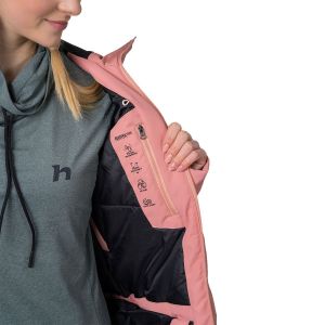 Hannah Maky II Kadın Outdoor Mont Rosette