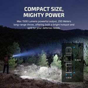 Olight Odin S 1500 Lümen Tüfek Feneri