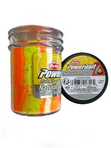 Berkley Power Bait Natural Scent Worm - Tequila Fire