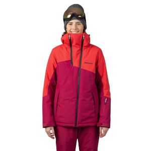 Hannah Maky Col Kadın Outdoor Mont poinsettia/anemone