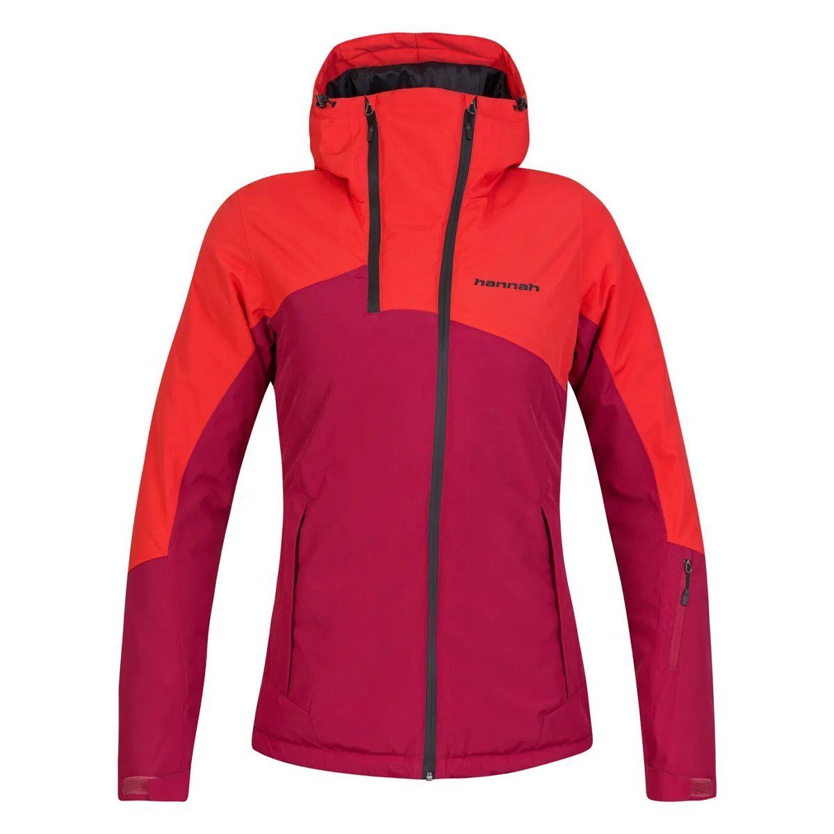 Hannah Maky Col Kadın Outdoor Mont poinsettia/anemone