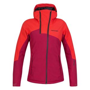 Hannah Maky Col Kadın Outdoor Mont poinsettia/anemone