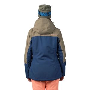 Hannah Maky Col Kadın Outdoor Mont burntolive/moodindigo