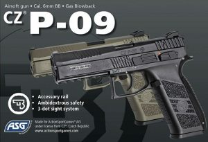 ASG CZ75 P09 DUTY GBB AIRSOFT TABANCA - TAN -