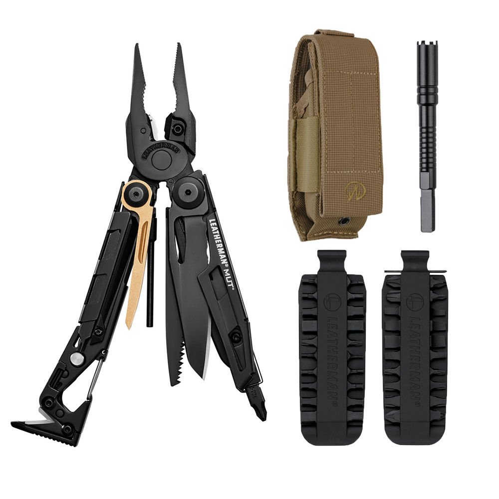 Leatherman Mut Black Set - Kahverengi Molle Kılıf