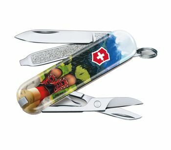 Victorinox 0.6223.L2002 Classic I Love Hiking Desenli