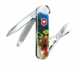 Victorinox 0.6223.L2002 Classic I Love Hiking Desenli