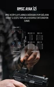 OSİGHT S 2 MOA DOT & 32 MOA CİRCLE RED DOT