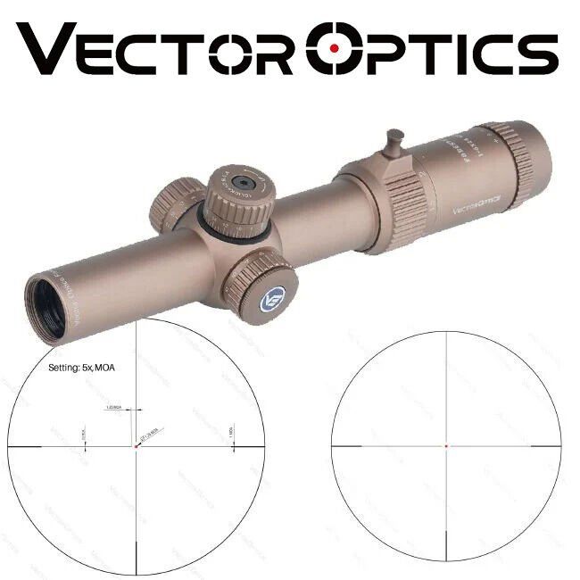 Vector Optics Forester 1-5x24 Coyote FDE