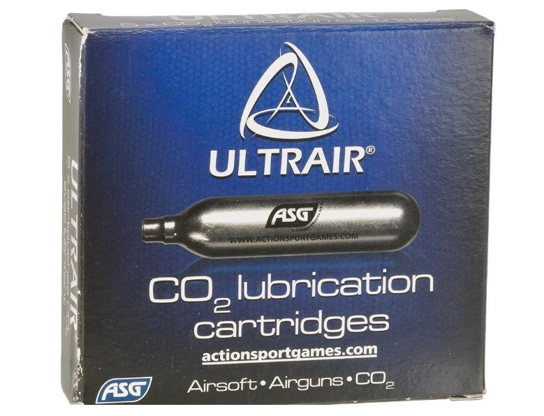 ASG LUBRICATION CARTRIDGES - SİLİKONLU CO2 TÜP 5'Lİ PAKET 17425