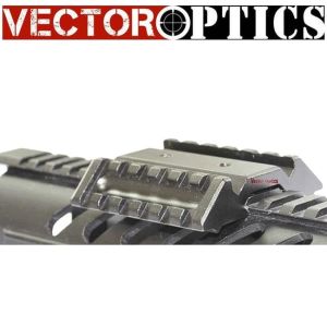 Vector Optics Tactical Dual 45° Offset Raylı Picatinny Montaj Ayağı
