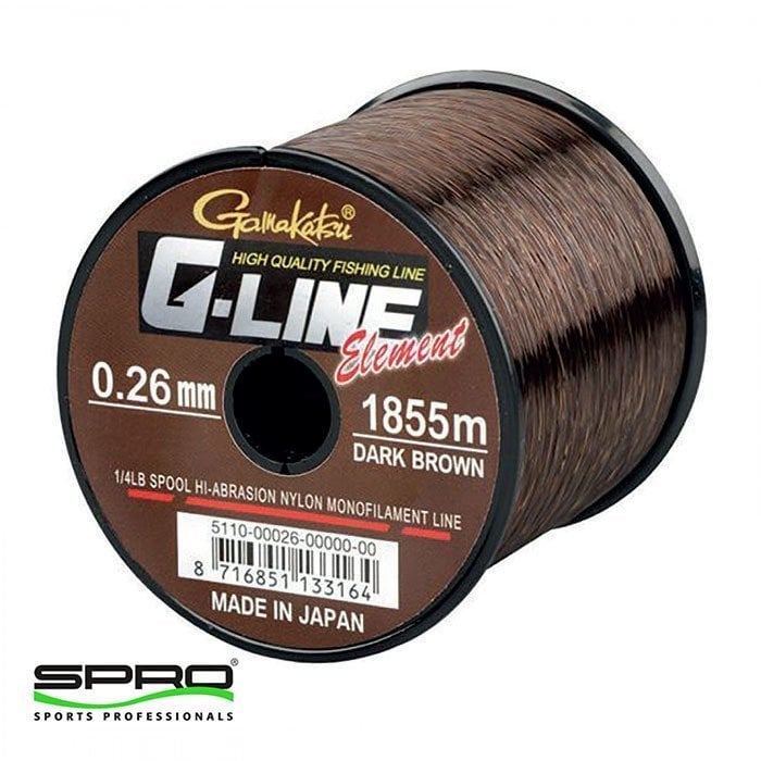 SPRO G-Line Element 0,30M 6,8 Kg Dark Brown Misina