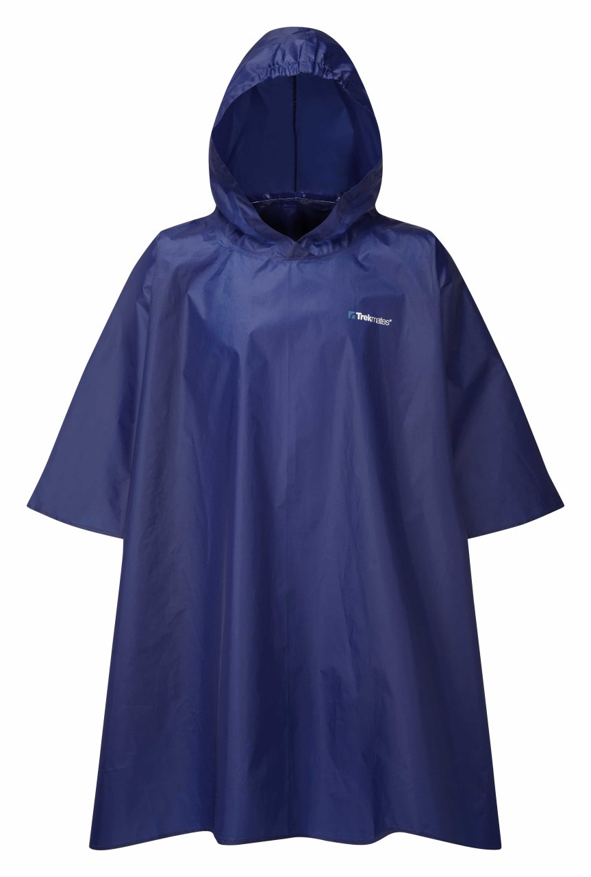 Essential Poncho Blue