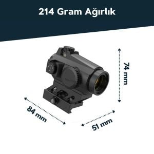 Vector Optics Maverick-II Plus 1x22 DBR Red Dot Nişangah SCRD-PD12