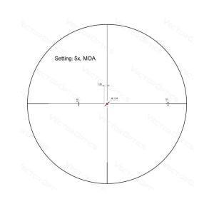 Vector Optics Forester 1-8x24 SFP Tüfek Dürbünü SCOC-38