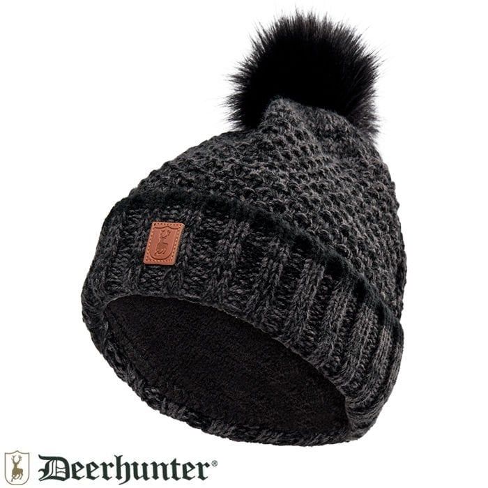 DEERHUNTER Lady Knitted Kadın Siyah Bere