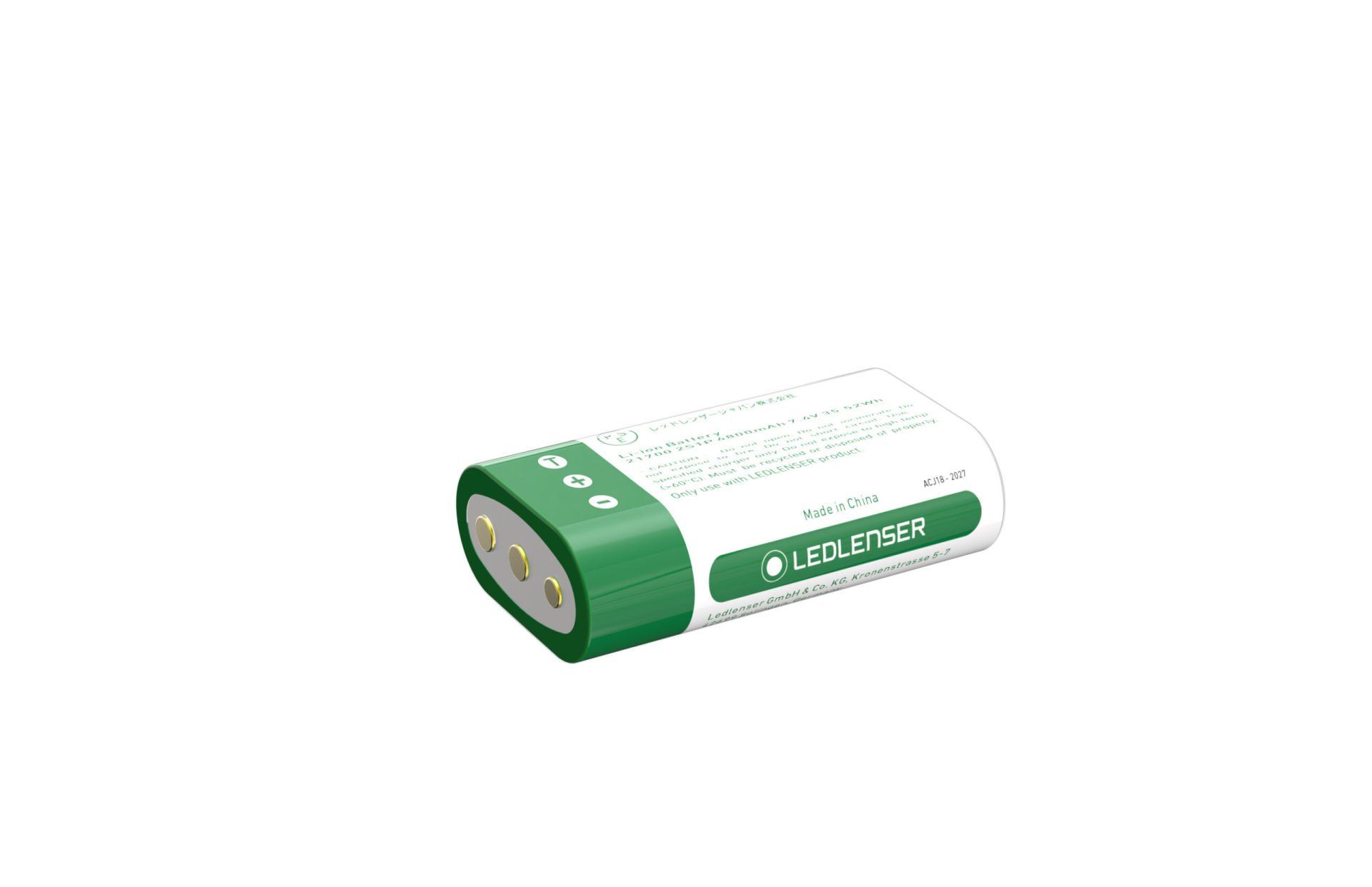 Ledlenser Li-ion 2x 21700  4800 mAh pil
