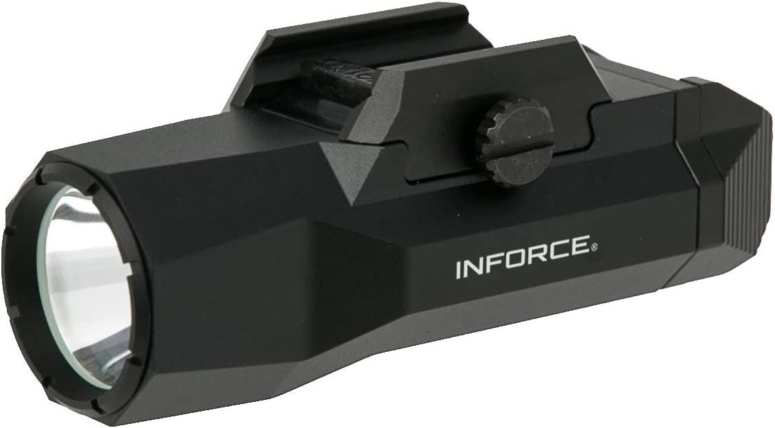 Inforce WILD2 Tabanca Monteli Işık 1.000 Lümen Beyaz Işık, Siyah Gövde