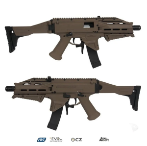 ASG CZ Scorpion EVO 3 ATEK AEG AIRSOFT TÜFEK -TAN / Dual Tone