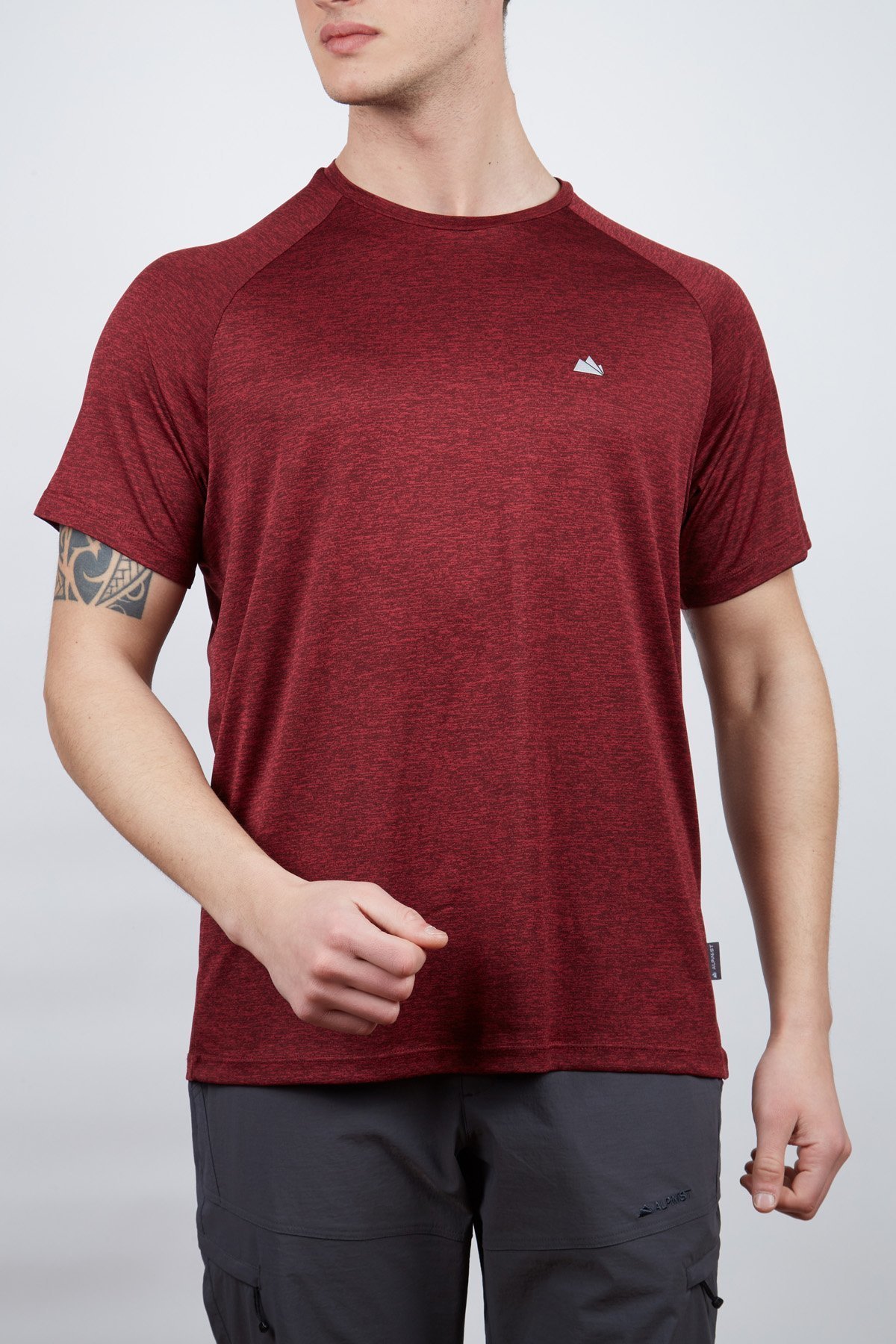 Alpinist SPEEDWİCK MOVE Erkek T-Shirt BORDO