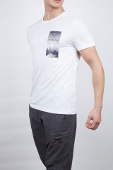 Alpinist Lex Erkek T-Shirt BEYAZ