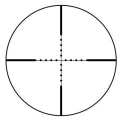 BUSHNELL 6-24X50 MIL DOTLU  TUFEK DURBUNU(30MM)