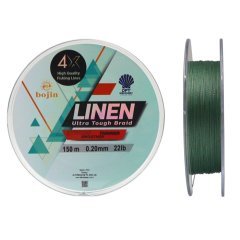 DFT Bojin 4X Linen İp Misina 0.20 mm 150 m Yeşil