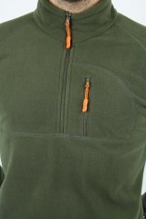 Alpinist Gamma Yarım Fermuarlı Erkek Polar Haki