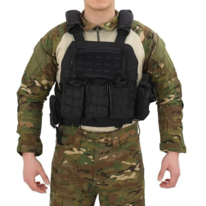 Single Sword Kasırga Tactical Balistik Plaka Takılabilen Açık Cepli Hücum Yeleği SİYAH