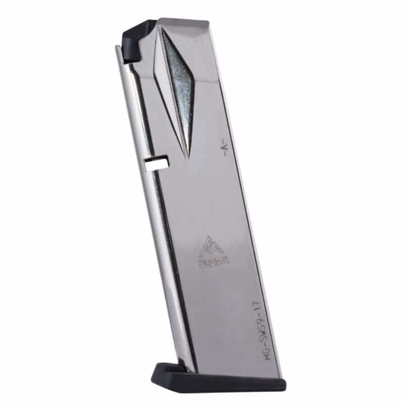 MEC-GAR S&W 5906 17 RD Krom Tabanca Şarjörü