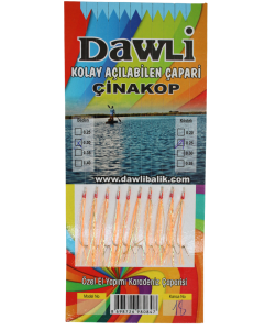 Dawli Kolay Açılabilen Çinekop Çapari x5 Paket