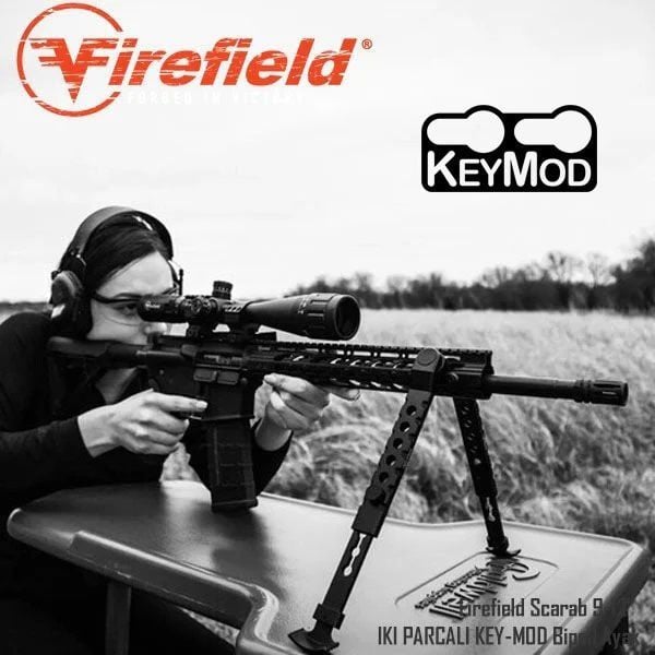 Firefield Scarab 9-12'' IKI PARCA KEY-MOD YAN BIPOD Ayak