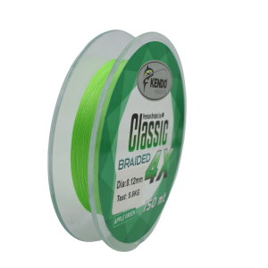 Kendo Classic 4X 150m Apple Green 0.12MM Örgü İp Misina