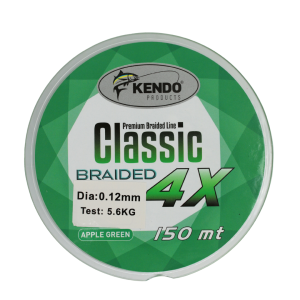 Kendo Classic 4X 150m Apple Green 0.12MM Örgü İp Misina