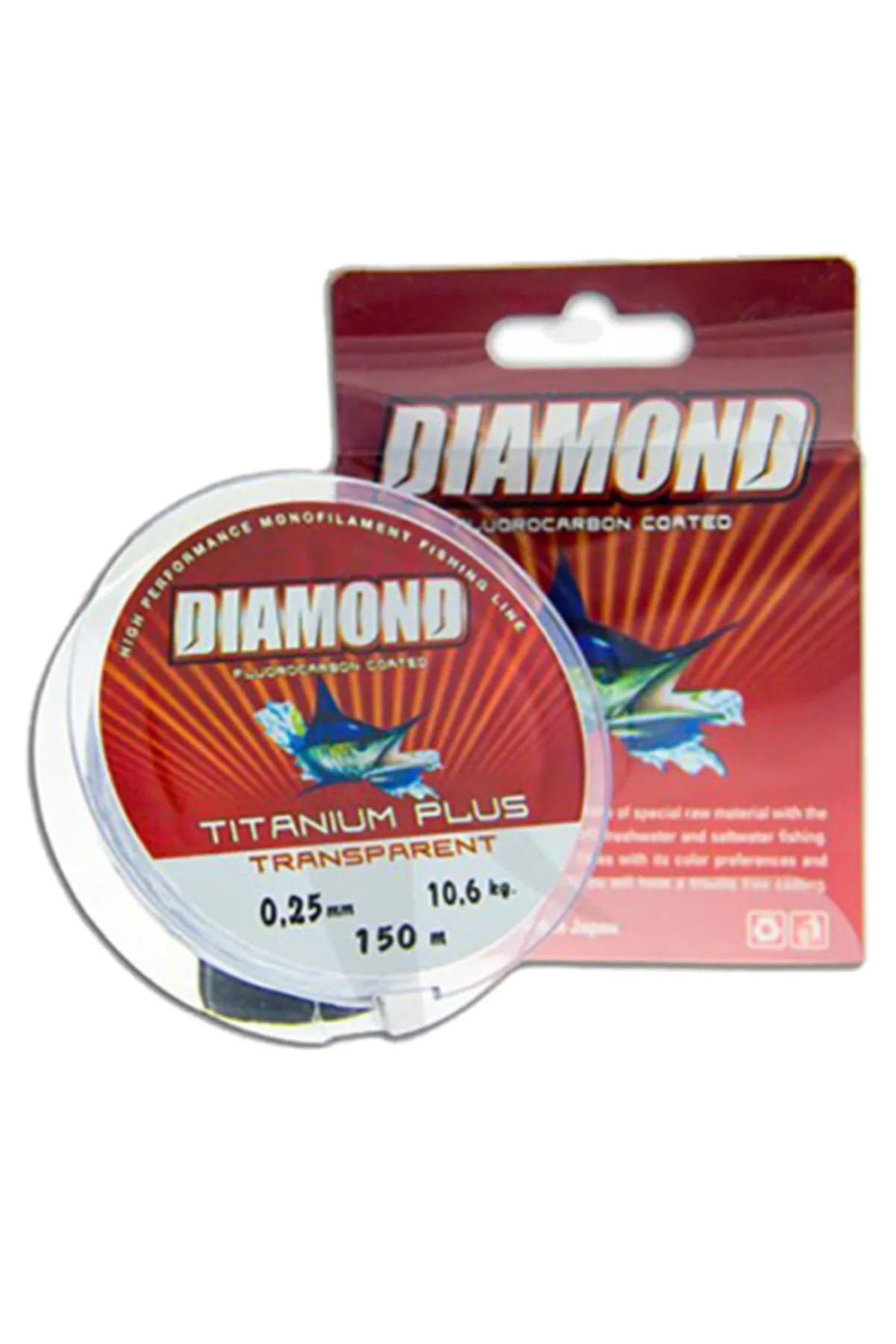 BAUER Diamond Power Titanium Plus FluoroCarbon Misina