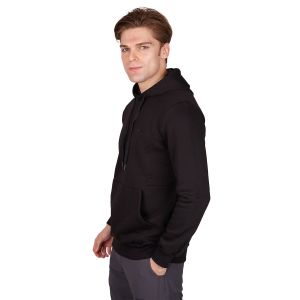 Alpinist Stream Erkek Kapşonlu Sweatshirt Siyah